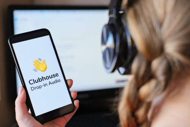 Bewerbungsgespräch mit der Clubhouse App